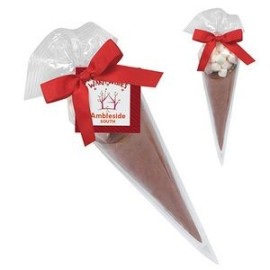 Delicious Hot Chocolate & Mini Marshmallows  Cone Kit - Makes 3 Servings